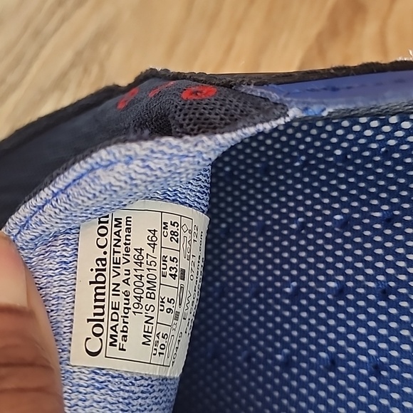 Columbia Mens Bahama Vent Hightide Slip On Shoes Navy Blue - Picture 8 of 12